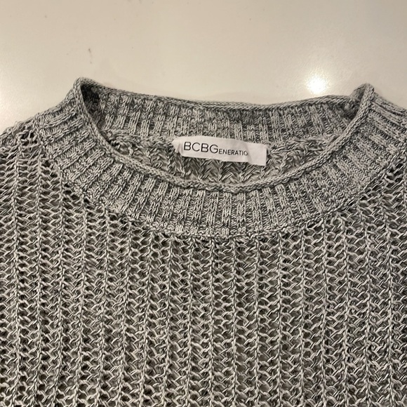BCBGeneration sheer sweater size medium - Picture 2 of 4